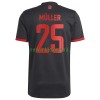 Maillot de Supporter FC Bayern Munich Muller 25 Troisième 2022-23 Pour Homme